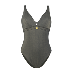 Annadiva Swim Sparkling Jungle Badpak Seagreen