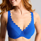 Panache Swim Spirit Plunge Bikinitop Cobalt