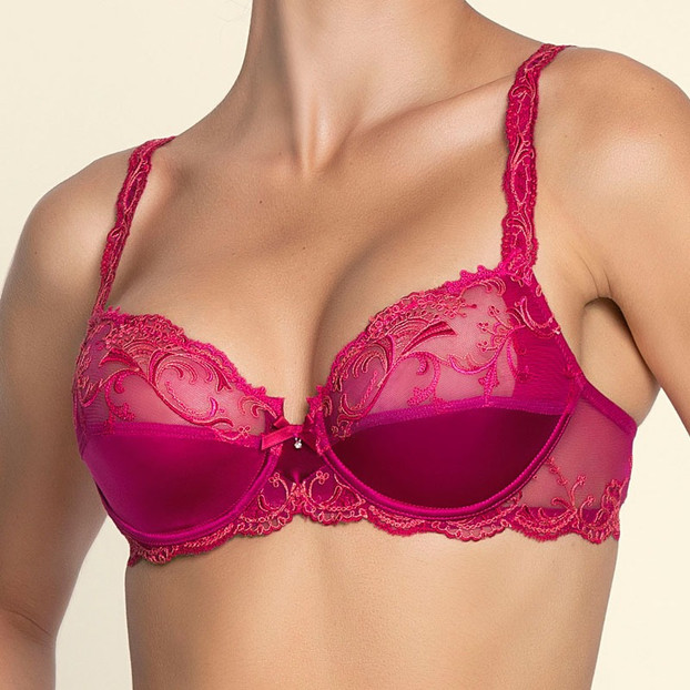Lise Charmel Splendeur Soie Beugel BH Splendeur Carmin