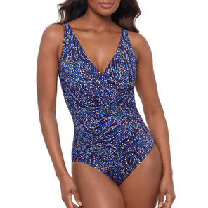 Miraclesuit Spotlight Oceanus Badpak Grote Cup Plum