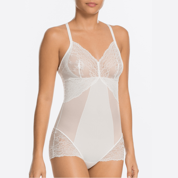 Spanx Spotlight On Lace Body White