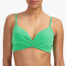 Spring Green Twist Bikinitop