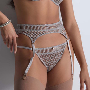 Aubade Stardust Dream Jarretels Cosmos Silver