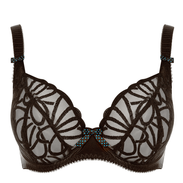 Freya Starlet Plunge BH Black 