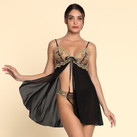Lise Charmel Sublime En Or Babydoll Noir Eclat