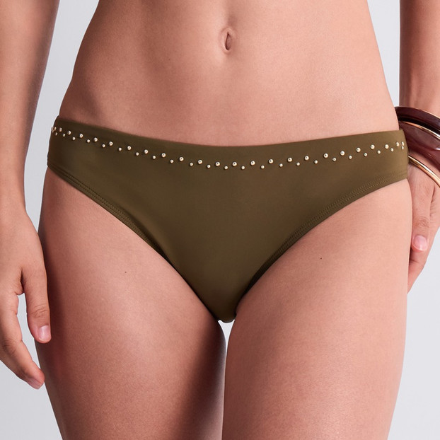 Aubade Badmode Summer Stars Brazilian Bikinibroekje Khaki