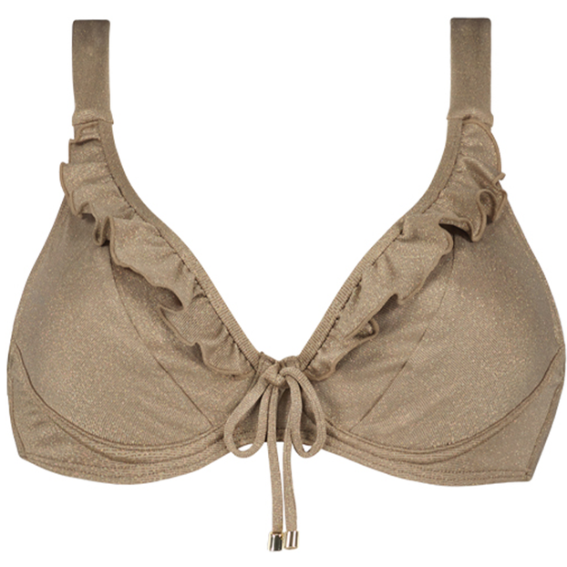 Cyell Badmode Sunset Sparkle Halter Bikinitop