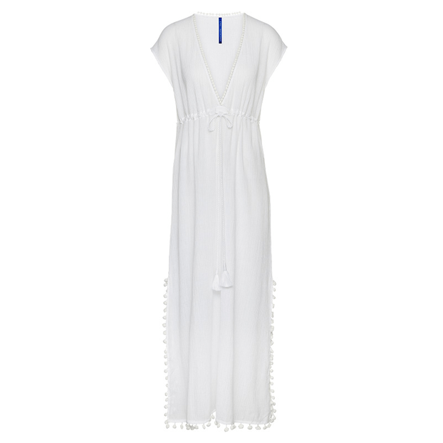 Cyell Sunset Lange Strandjurk Wit