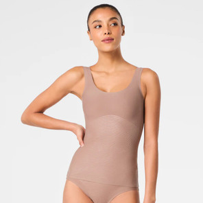 Spanx SPANXshape Invisible Supima Cotton Shape Tanktop Cafe Au Lait