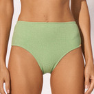 Watercult Swim Sparkle Hoog Bikinibroekje Sage Shimmer