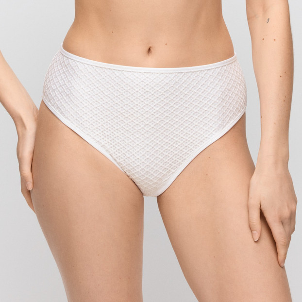 Marie Jo Swim Taleah Hoog Bikinibroekje Elfin White