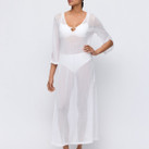 Marie Jo Swim Taleah Kaftan Elfin White