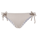 Taupe Stripe Bikinibroekje