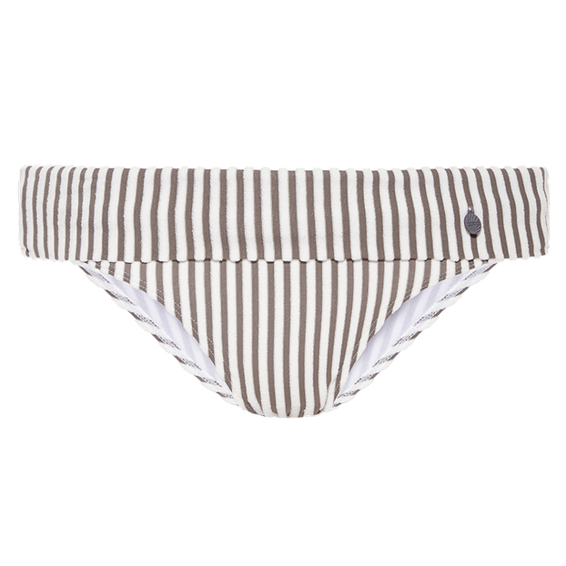 Beachlife Taupe Stripe Vouwbroekje