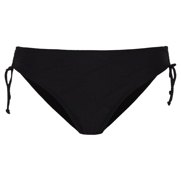 Cyell Texture Hoog Verstelbaar Bikinibroekje Black