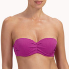 Texture Viola Bandeau Bikinitop