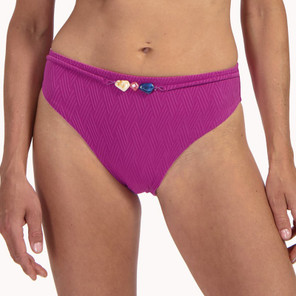 Cyell Texture Viola High Waist Bikinibroekje