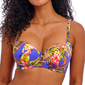 Freya Swim Tiger Valley Padded Bikinitop Ultramarine