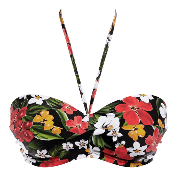Freya Swim Tiki Bar Bandeau Bikinitop Multi