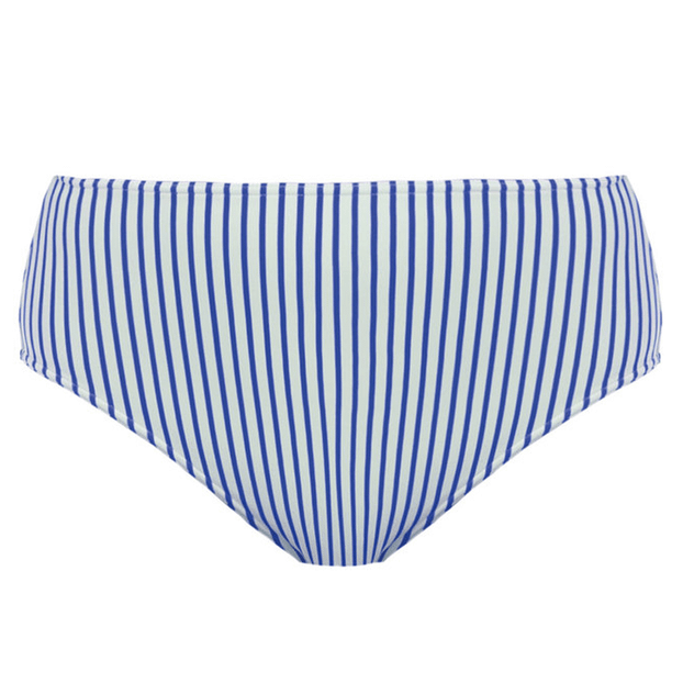 Freya Swim Totally Stripe Hoog Bikinibroekje Cobalt