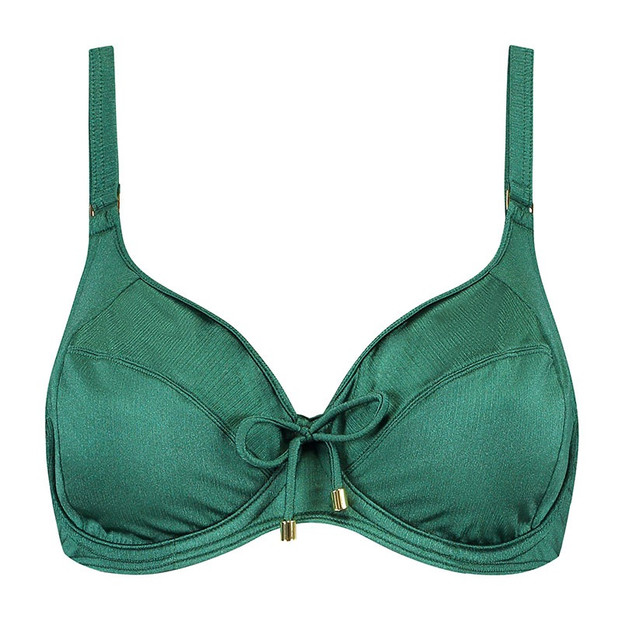 Cyell Badmode Treasure Green Beugel Bikinitop