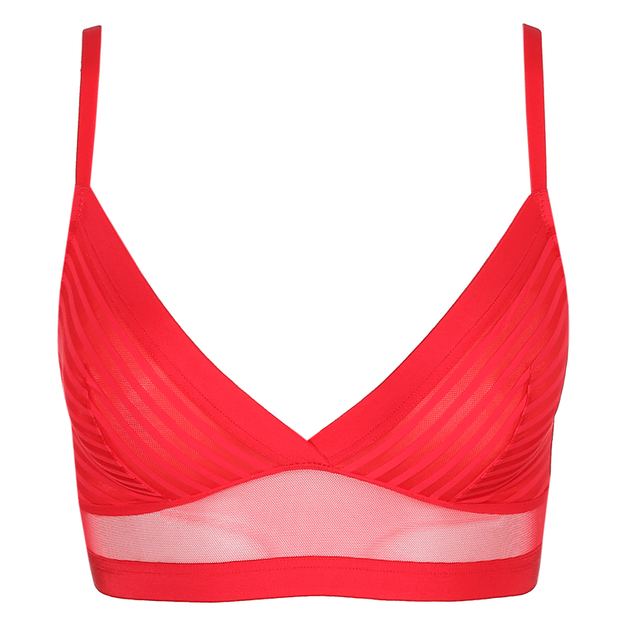 Marie Jo L'Aventure Salvador Triangle BH True Red