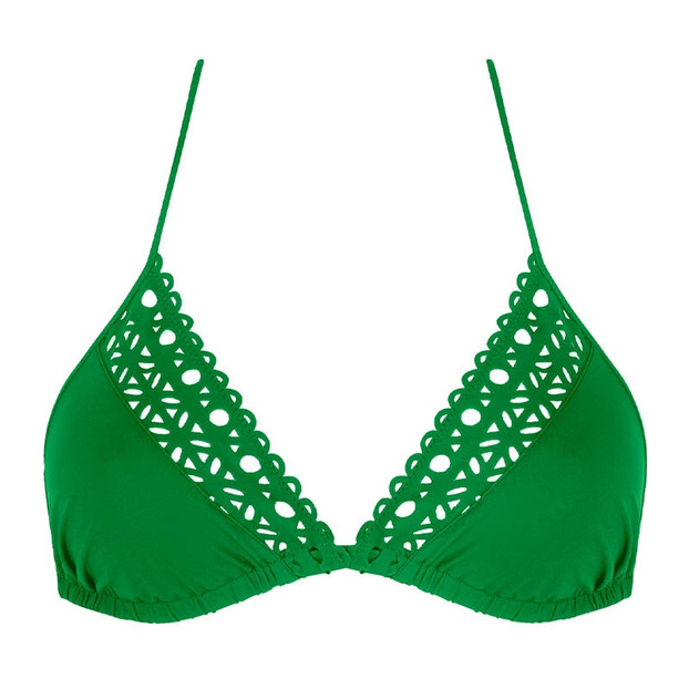Lise Charmel Badmode Ajourage Couture Triangle Bikinitop Ajourage Vert