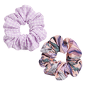 Tropical Blush Scrunchies