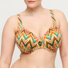 Primadonna Swim Tubou Plunge Bikinitop Ikat Summer