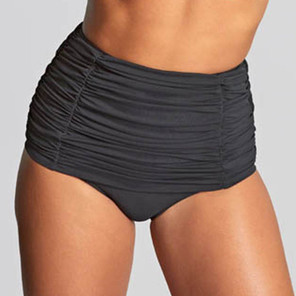 Panache Swim Tulle Hoog Bikinibroekje Zwart