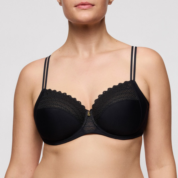 Primadonna Twist Twist Side Beugel BH Charbon