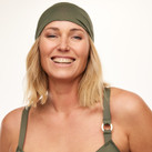 Annadiva Swim Under the Olive Tree Haarband Olive