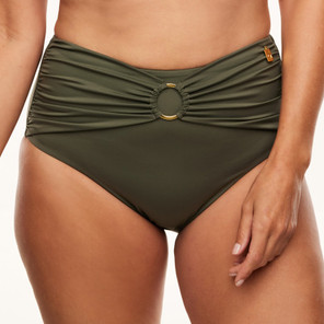 Annadiva Swim Under the Olive Tree High Waist Bikinibroekje Olive