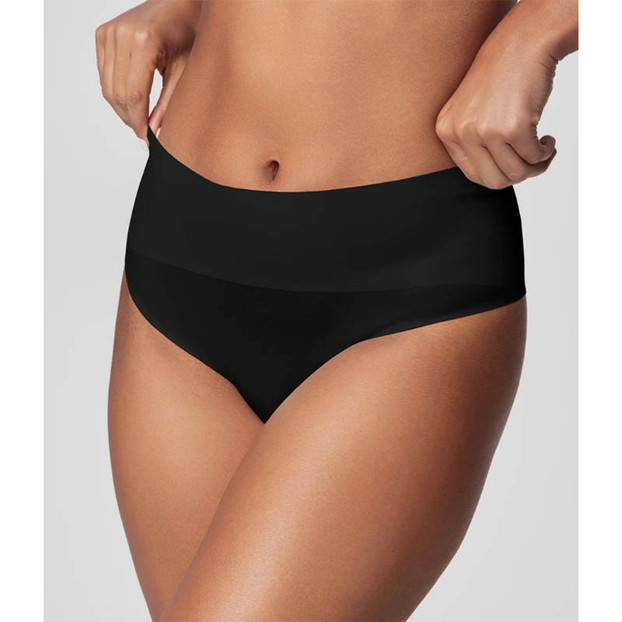 Spanx SPANXsupersmooth Undie-tectable Brazilian String Very Black