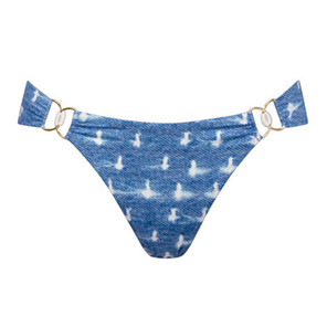 Watercult Urban Indigo Bikinibroekje Denim White