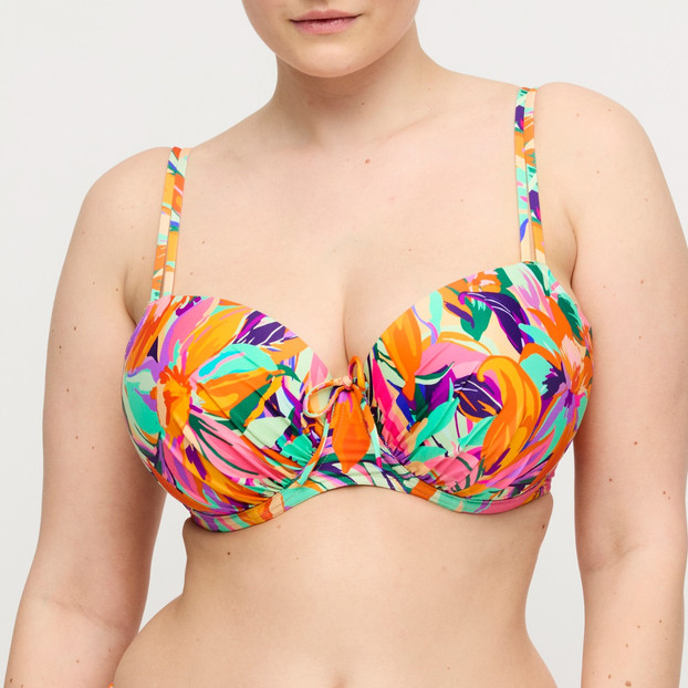 Primadonna Swim Varadeo Voorgevormde Balconette Bikinitop Bright Tropics
