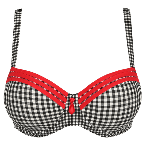 PrimaDonna Twist Gentlelady Voorgevormde Balconette BH Black Check