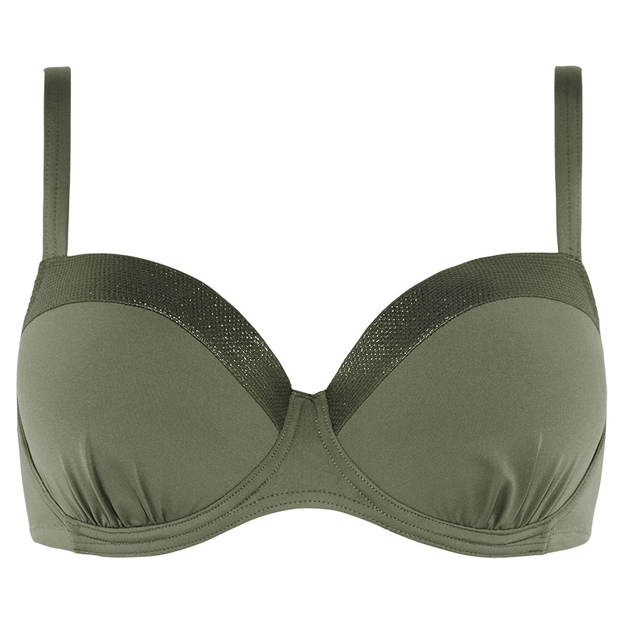 Cyell Luxury Essentials Voorgevormde Bikinitop Taupe