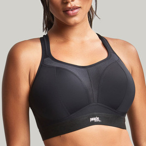 Panache Sport Boundless Voorgevormde Sport BH Zonder Beugels Black