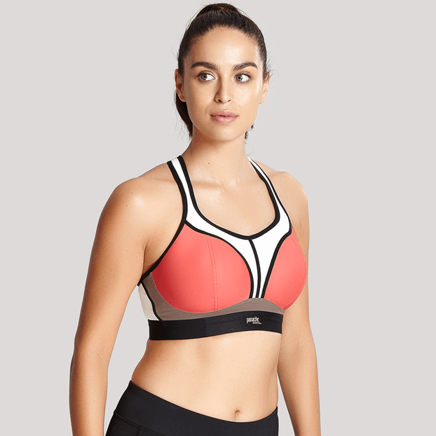 Panache Sport Voorgevormde Sport BH Zonder Beugels Coral Multi
