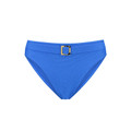 Wavy Blue Hoog Bikinibroekje