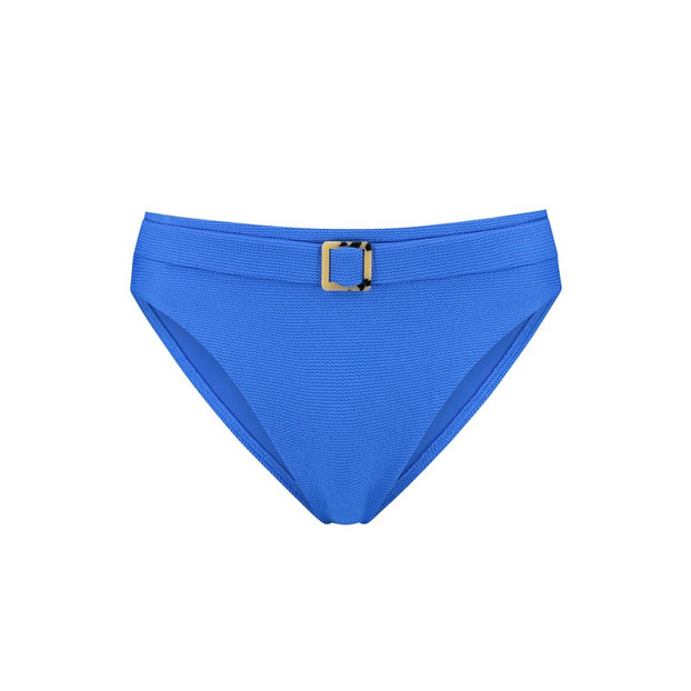 Cyell Badmode Blue Wavy Hoog Bikinibroekje