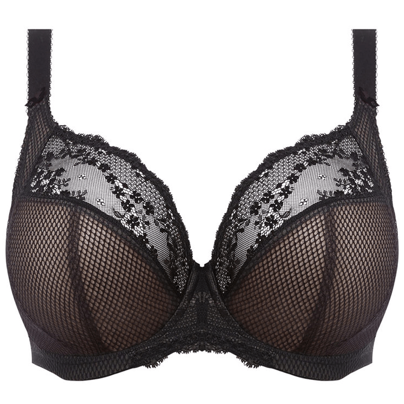 Elomi Charley beugelbeha met stretch plunge voor dames, Iris, 40H