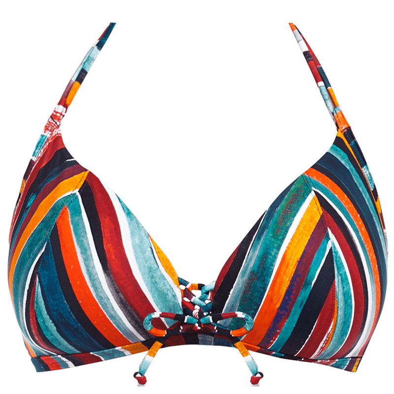 Freya Swim Bali Bay Padded Triangle Bikinitop Multi Annadiva