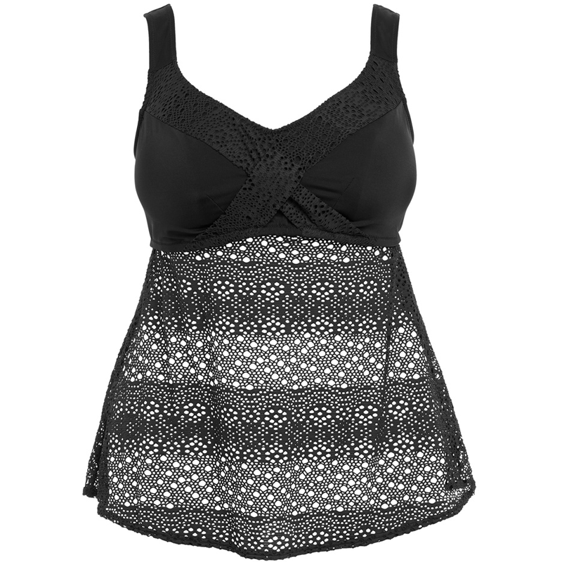 Elomi Swim Indie Tankinitop Black Annadiva