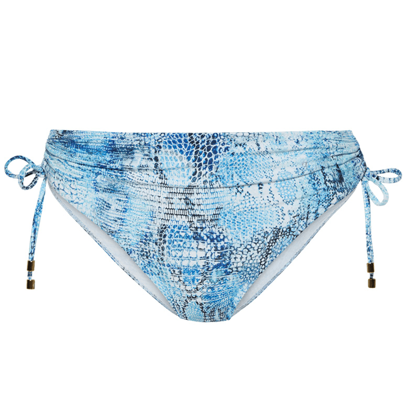 Cyell Sahara Blue Hoog Bikinibroekje Blauw Annadiva