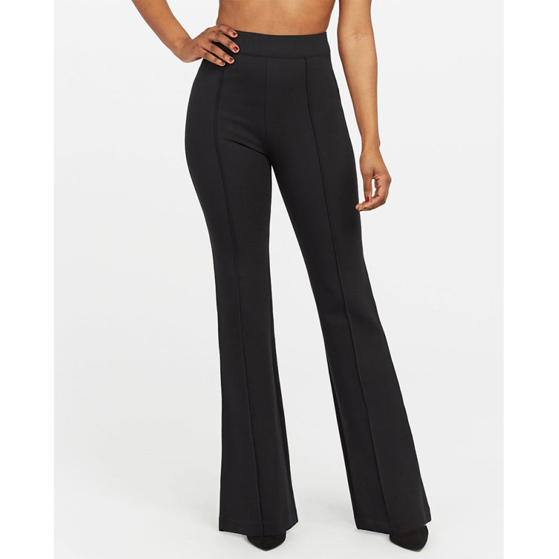 Black flare high waisted pants Clearance