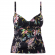 Tahiti Nights Halter Bikini Top, Black, 32F