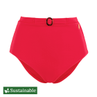 Cherry Pink High Waist Bikinibroekje