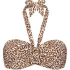 Leopard Love Bandeau Bikinitop